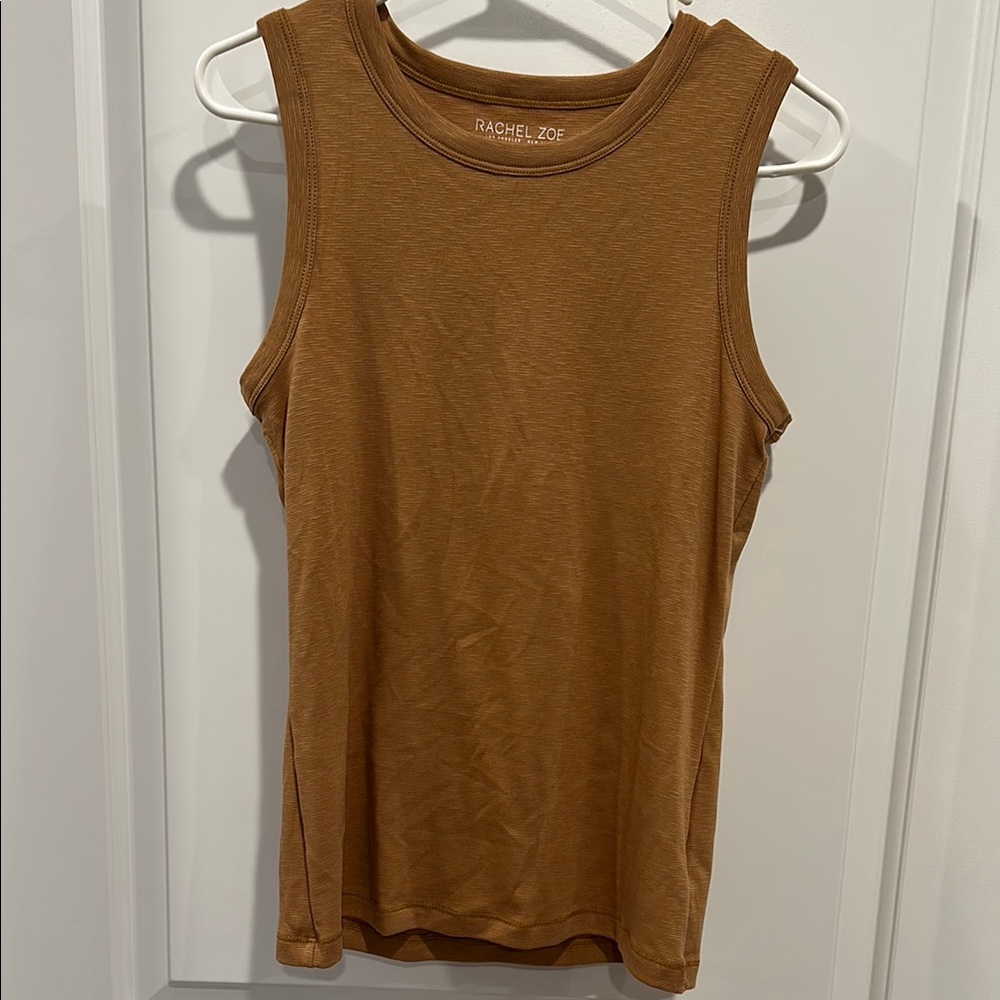 New Rachel Zoe Women's Brown Camel Tank Top